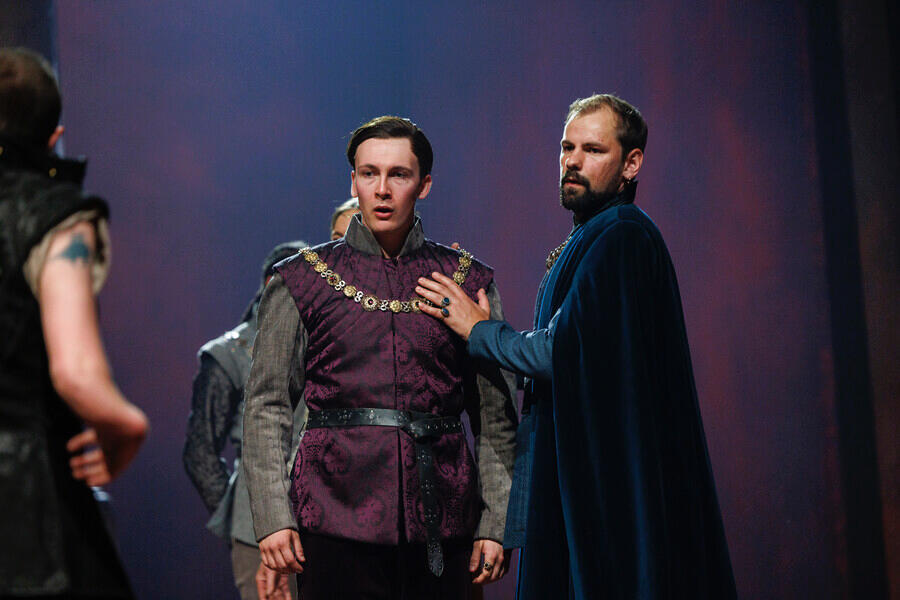 Will Edgerton in Richard III, RSC.